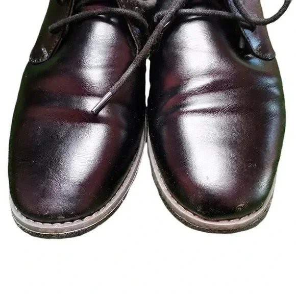 London Fog LFM Broadstreet Mens Memory Foam Black Size 9 - Picture 8 of 12